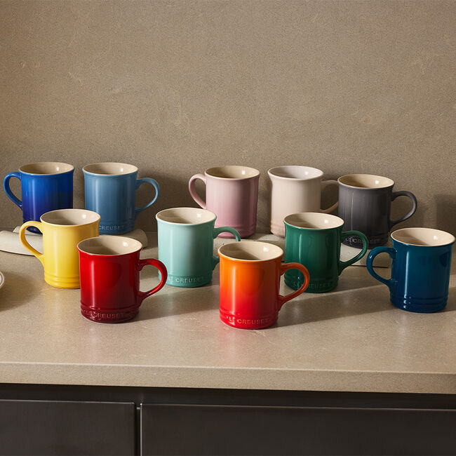 Ensemble de 11 tasses classique arc-en-ciel, view 4